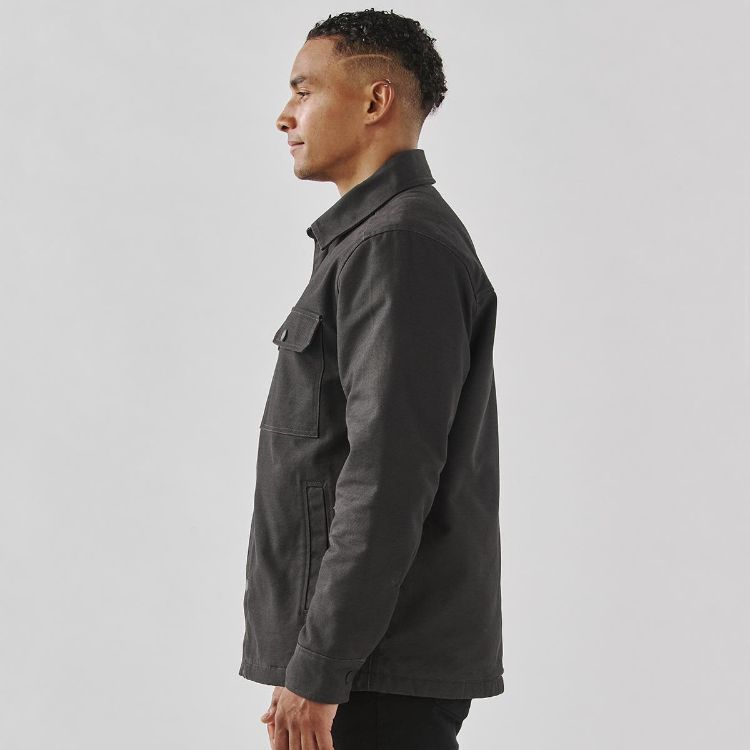 Picture of Men's Oxide Sherpa Lined Canvas Jacket