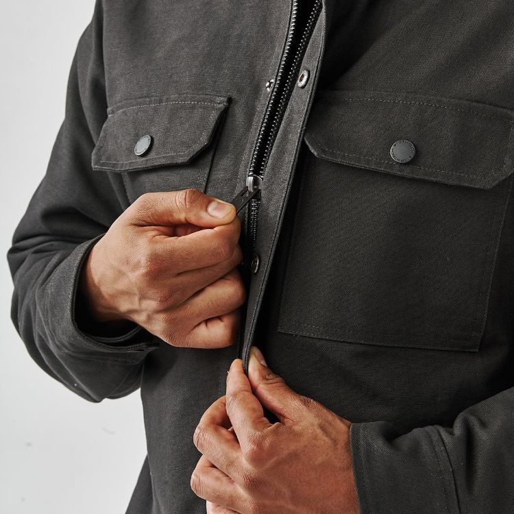 Picture of Men's Oxide Sherpa Lined Canvas Jacket