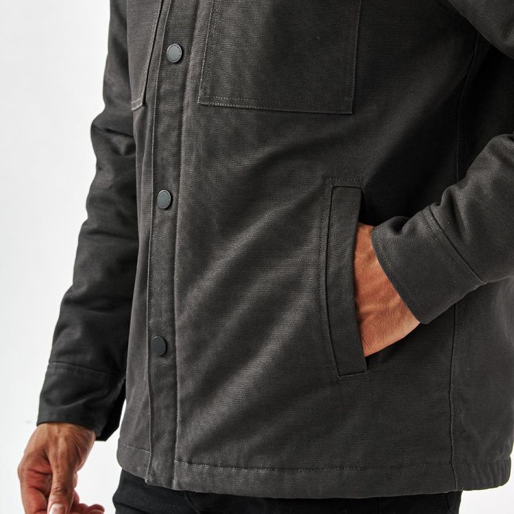 Picture of Men's Oxide Sherpa Lined Canvas Jacket