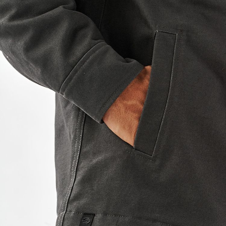 Picture of Men's Oxide Sherpa Lined Canvas Jacket