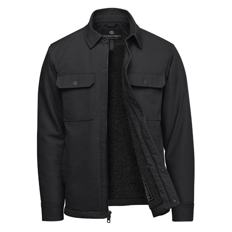 Picture of Men's Oxide Sherpa Lined Canvas Jacket