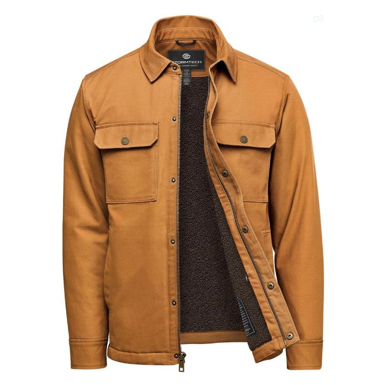 Picture of Men's Oxide Sherpa Lined Canvas Jacket