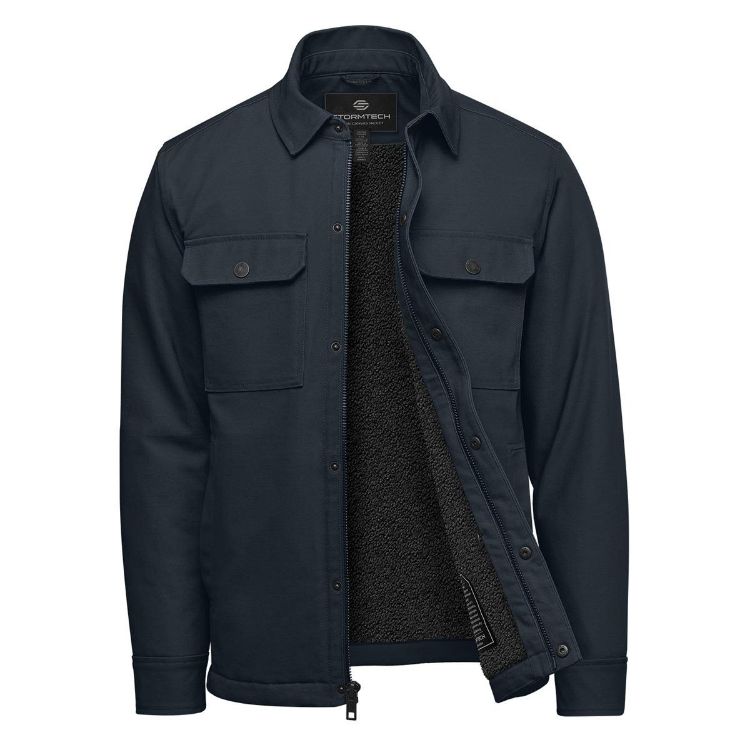 Picture of Men's Oxide Sherpa Lined Canvas Jacket