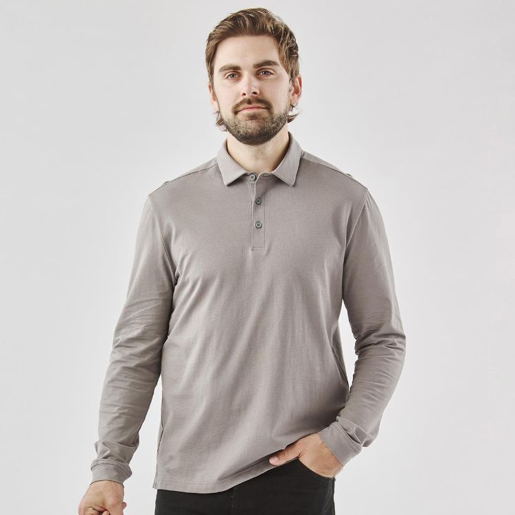 Picture of Men's Nevada L/S Micro Pique Polo