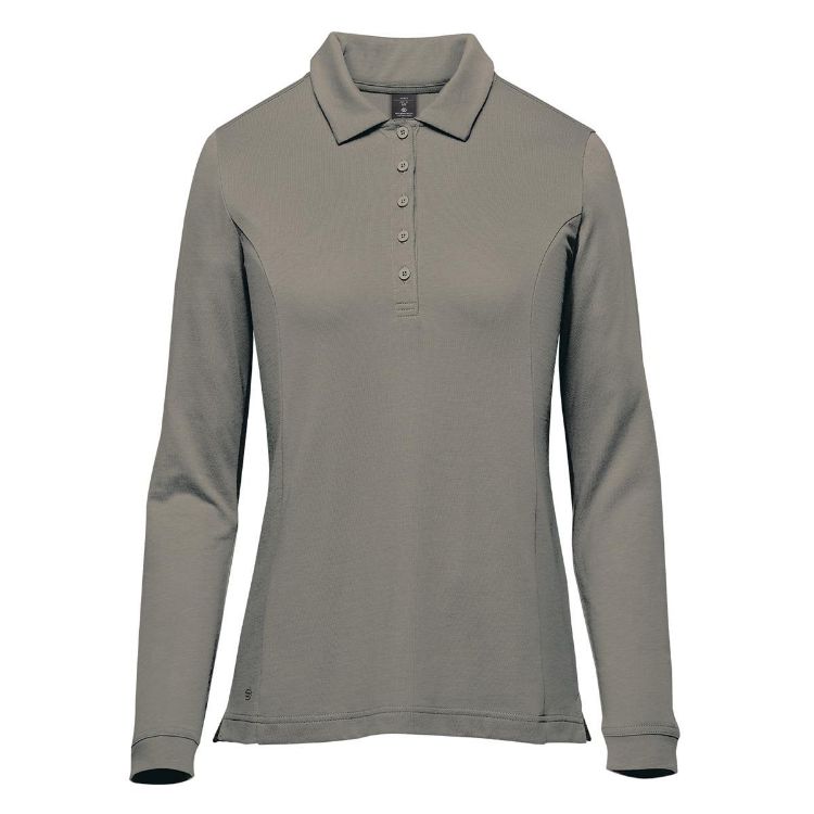 Picture of Women's Nevada L/S Micro Pique Polo