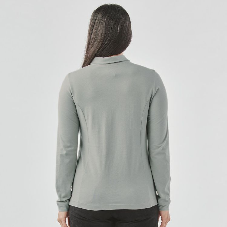 Picture of Women's Nevada L/S Micro Pique Polo