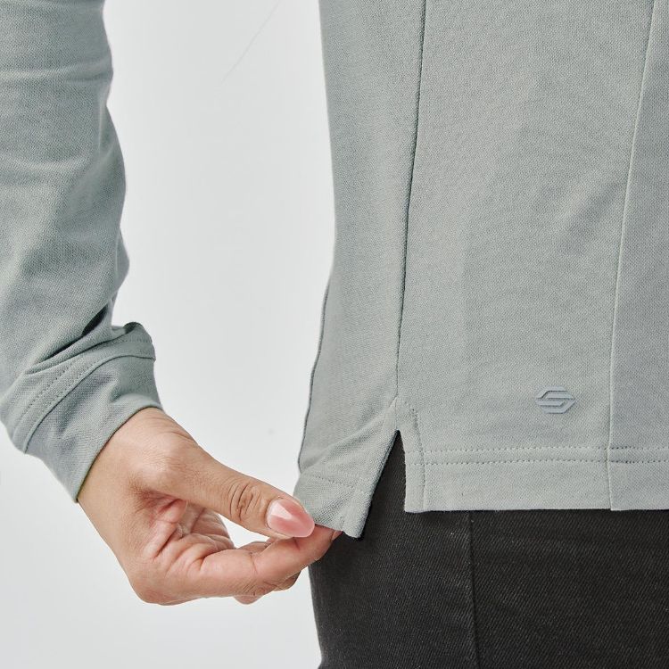 Picture of Women's Nevada L/S Micro Pique Polo
