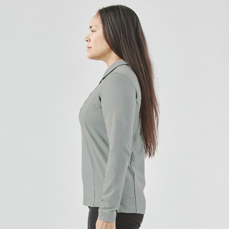 Picture of Women's Nevada L/S Micro Pique Polo