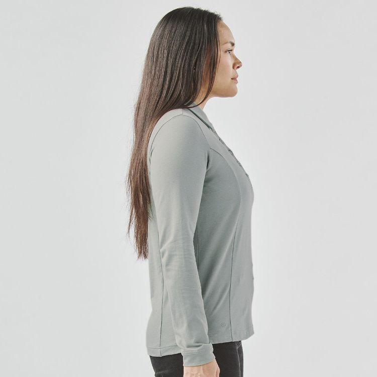 Picture of Women's Nevada L/S Micro Pique Polo