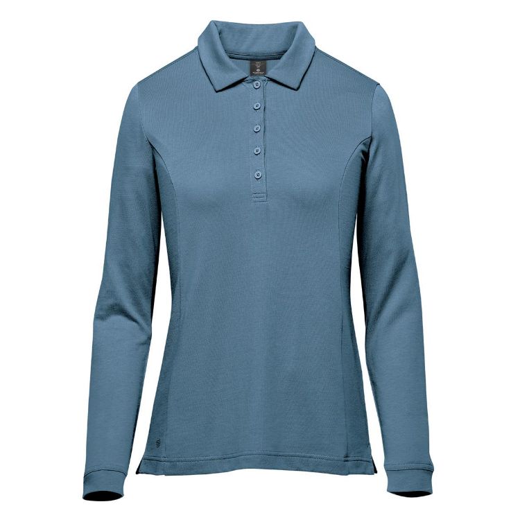 Picture of Women's Nevada L/S Micro Pique Polo