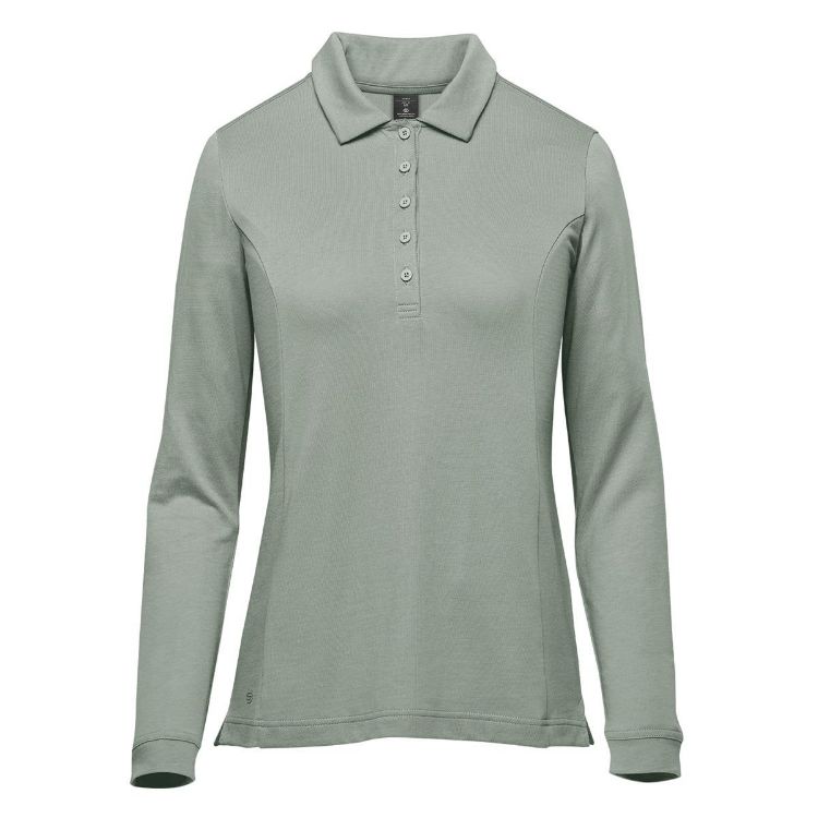 Picture of Women's Nevada L/S Micro Pique Polo