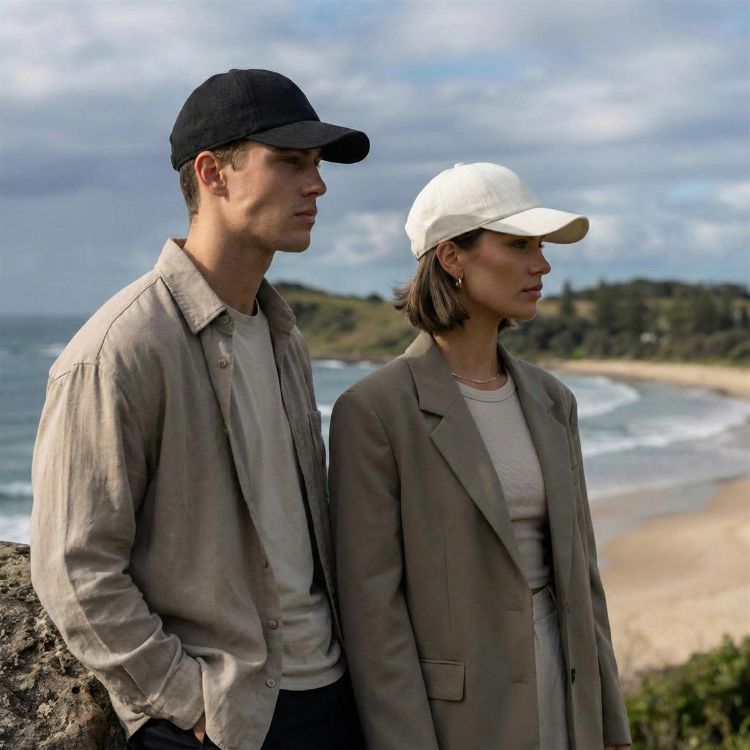 Picture of Lennox Linen Cap
