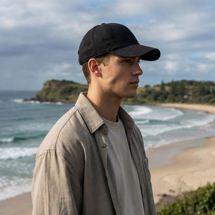 Picture of Lennox Linen Cap