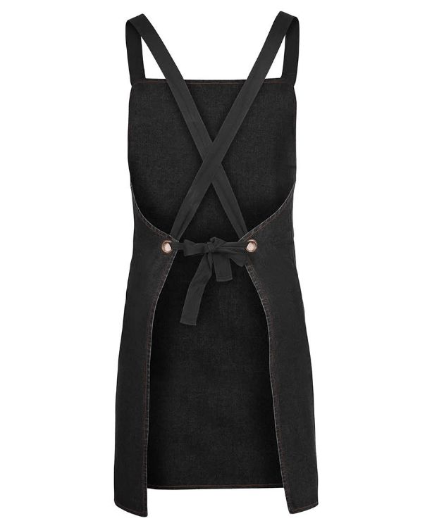 Picture of JB's Cross Back Denim Apron (Without Strap)