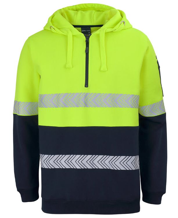 Picture of JB's Hv (D+N) 1/2 Zip Segmented Tape Hoodie