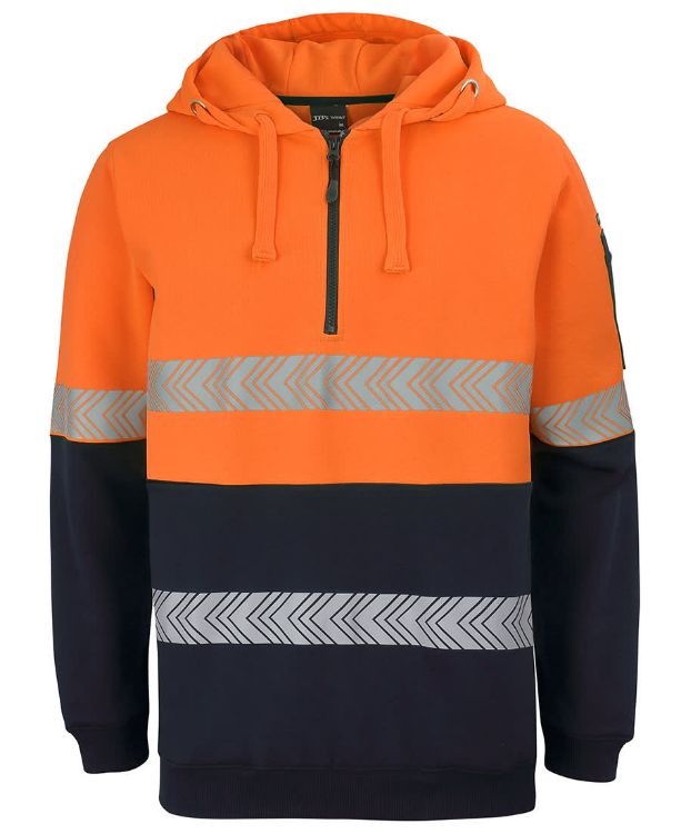 Picture of JB's Hv (D+N) 1/2 Zip Segmented Tape Hoodie