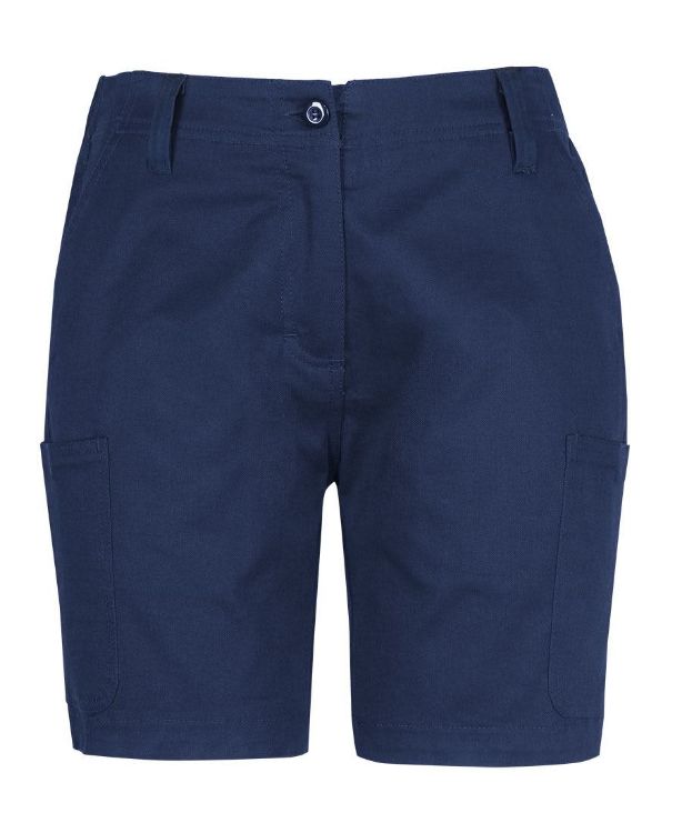 Picture of JB's Ladies Multi Pocket Stretch Twill Short