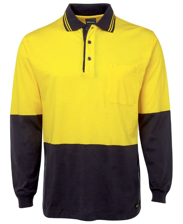 Picture of JB's Hv L/S Cotton Polo