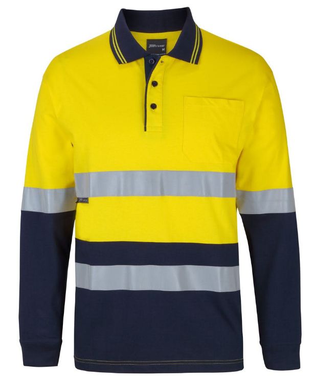 Picture of JB's Hv (D+N) L/S Cotton Polo