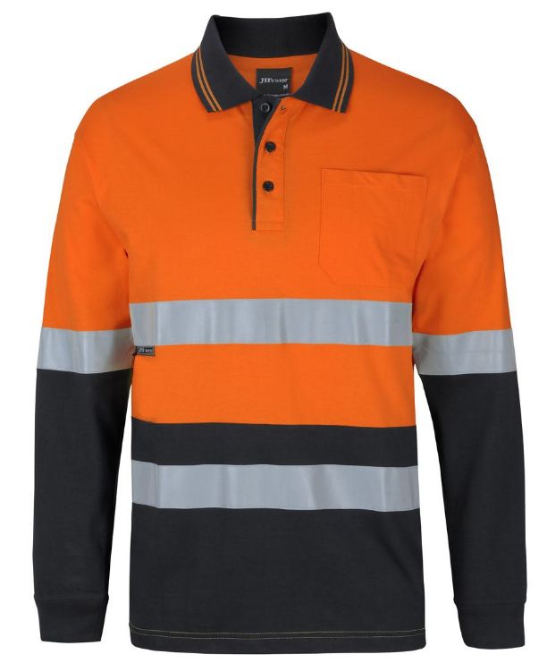 Picture of JB's Hv (D+N) L/S Cotton Polo