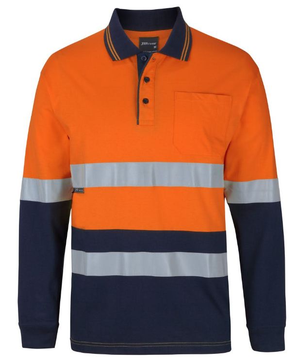 Picture of JB's Hv (D+N) L/S Cotton Polo