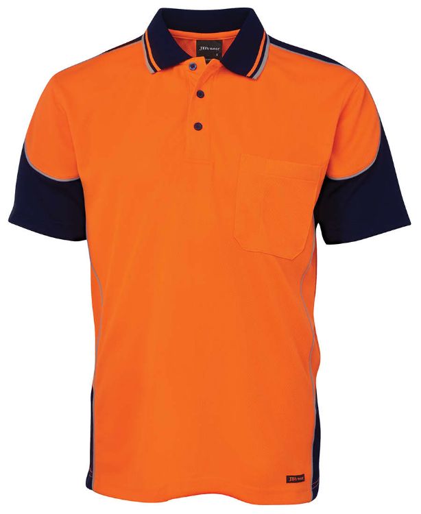 Picture of JB's Hv 4602.1 S/S Contrast Piping Polo