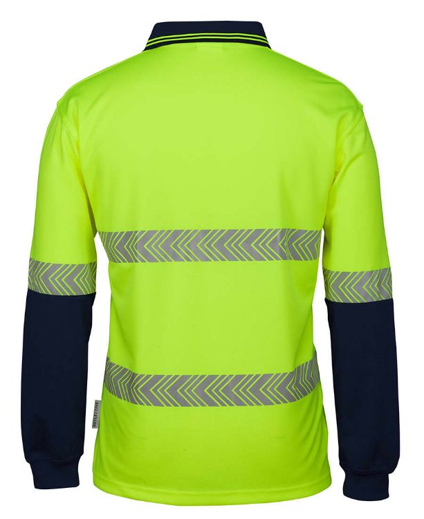 Picture of JB's Hv L/S Segmented Tape Polo