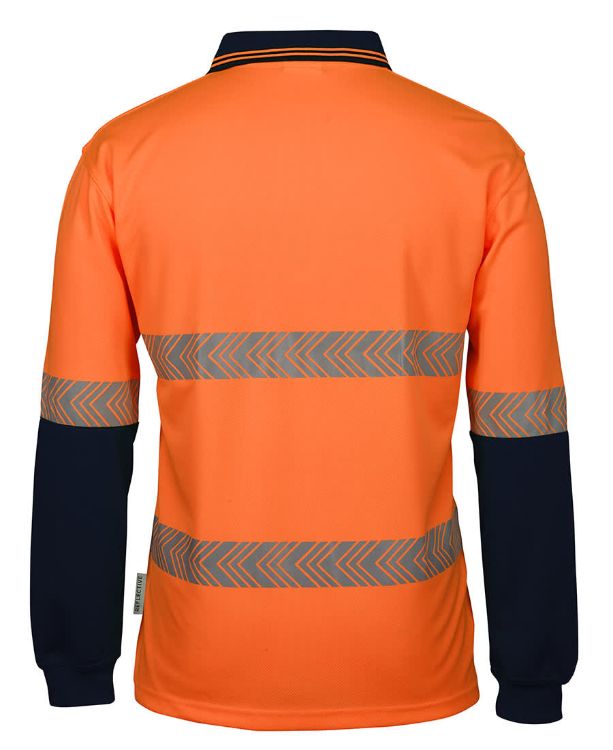 Picture of JB's Hv L/S Segmented Tape Polo