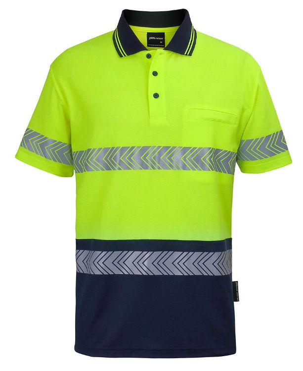 Picture of JB's Hv S/S D+N C/Back Segmented Tape Polo