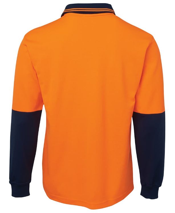 Picture of JB's Hv L/S Cotton Back Polo