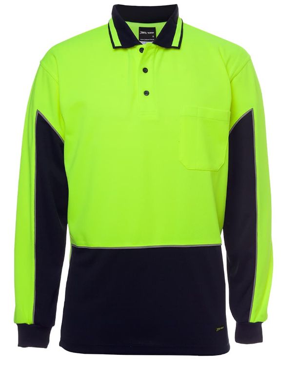 Picture of JB's Hv 4602.1 L/S Gap Polo