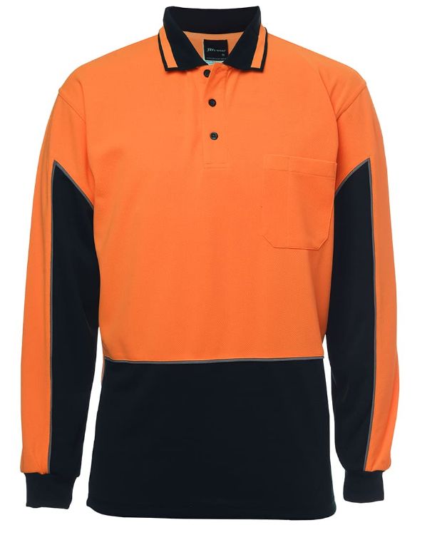 Picture of JB's Hv 4602.1 L/S Gap Polo