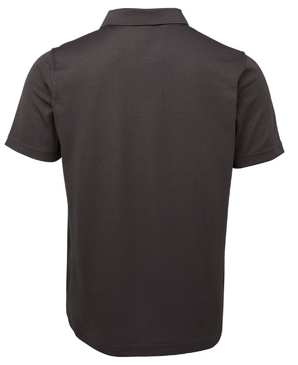 Picture of Podium Cotton Back Yardage Polo Gunmetal