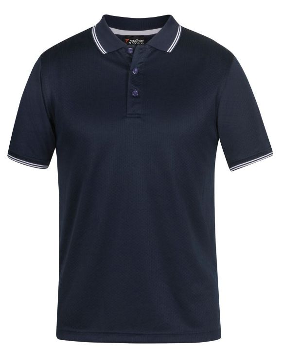 Picture of Pdm Jacquard Contrast Polo