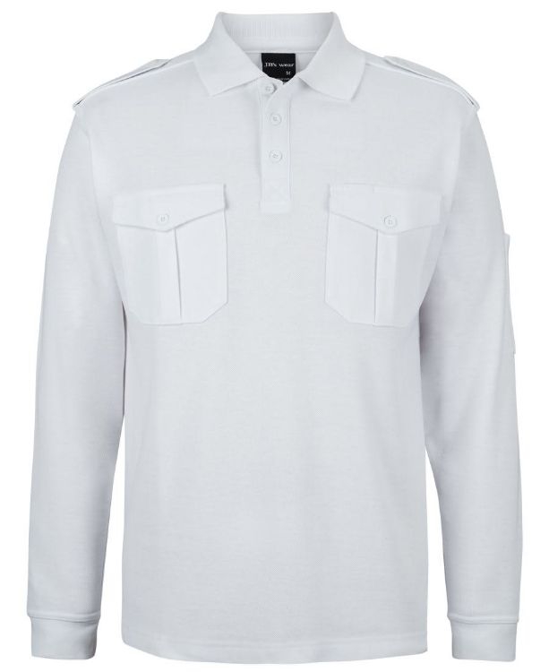 Picture of JB's L/S 250 Epaulette Polo
