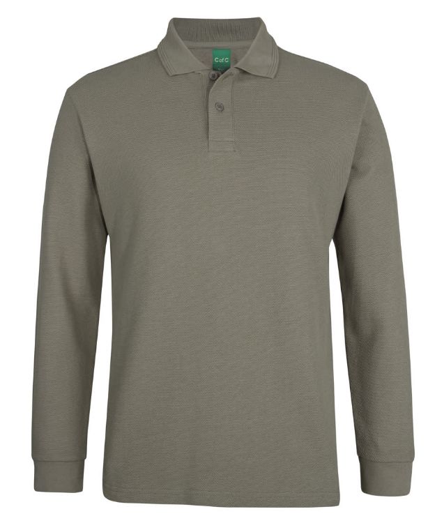Picture of C of C L/S 320 G Popcorn Cotton Polo