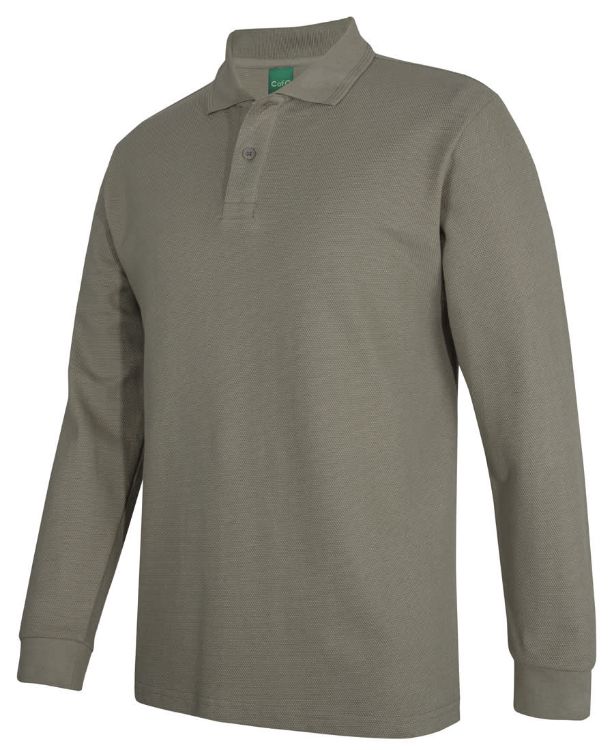 Picture of C of C L/S 320 G Popcorn Cotton Polo