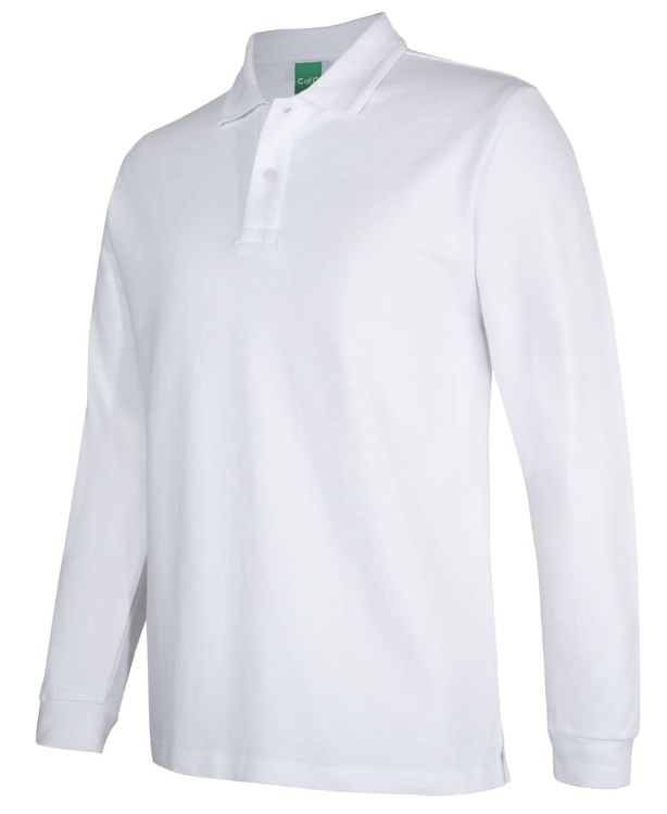 Picture of C of C L/S 320 G Popcorn Cotton Polo