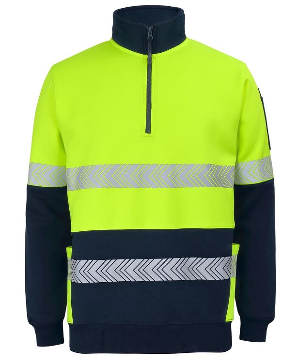Picture of JB's Hv 330 G 1/2 Zip Segmented Tape Fleece