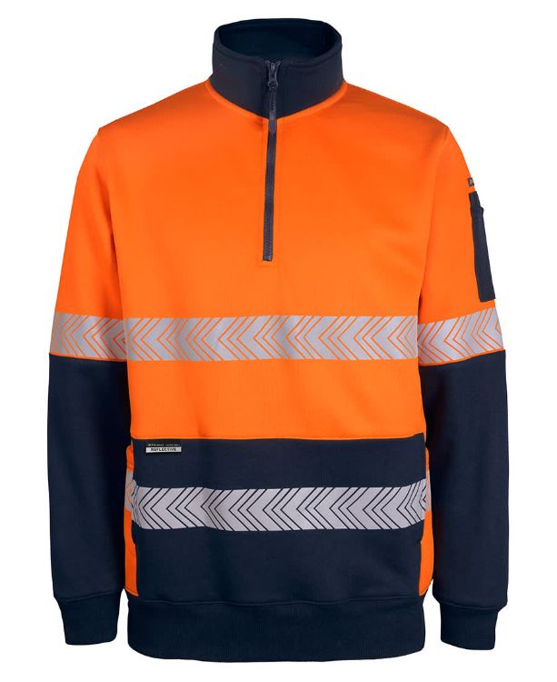 Picture of JB's Hv 330 G 1/2 Zip Segmented Tape Fleece