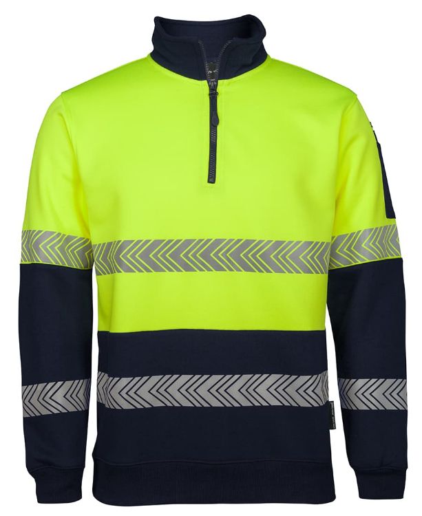 Picture of JB's Hv 1/2 Zip Segmented Tape Fleecy