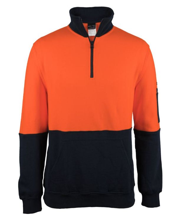 Picture of JB's Hv 310 Cotton 1/2 Zip Fleece