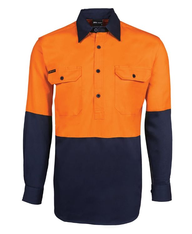 Picture of JB's Hv Close Front L/S 190 G Shirt
