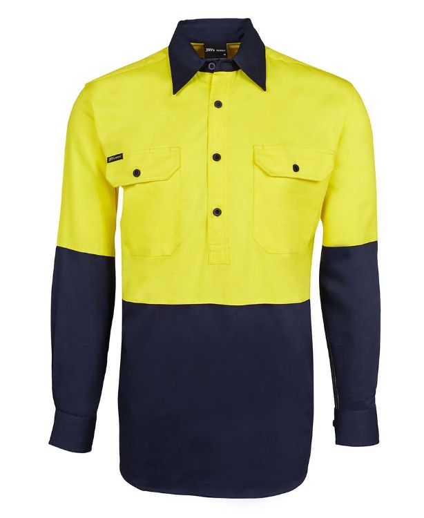 Picture of JB's Hv Close Front L/S 190 G Shirt