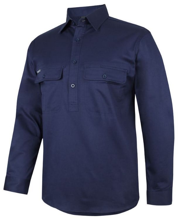 Picture of JB's L/S 150 G Stretch Close Front Work Shirt