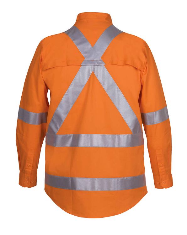 Picture of JB's Hv (D+N) L/S 150 G Cross Back Tape Shirt