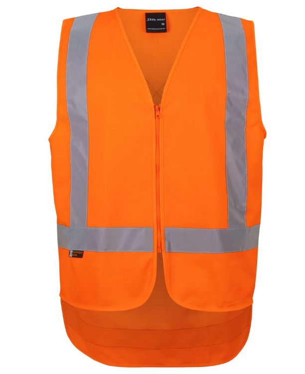 Picture of JB's Nsw/Qld Rail (D+N) Zip Xback Safety Vest
