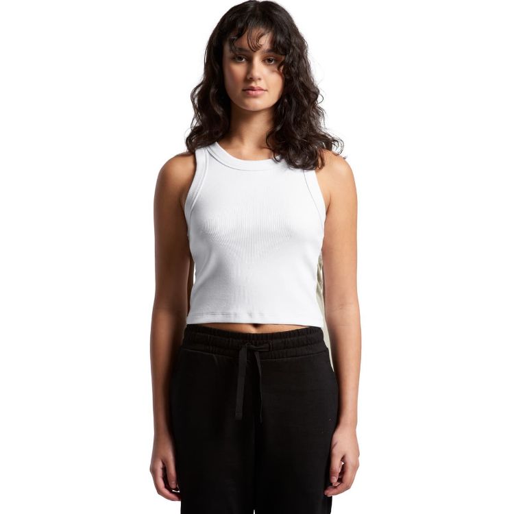 Picture of Wo's Organic Rib Crop Tank