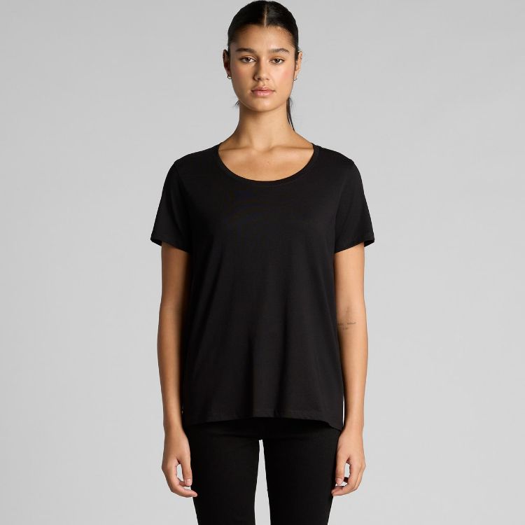 Picture of Wo's Maple Scoop Tee