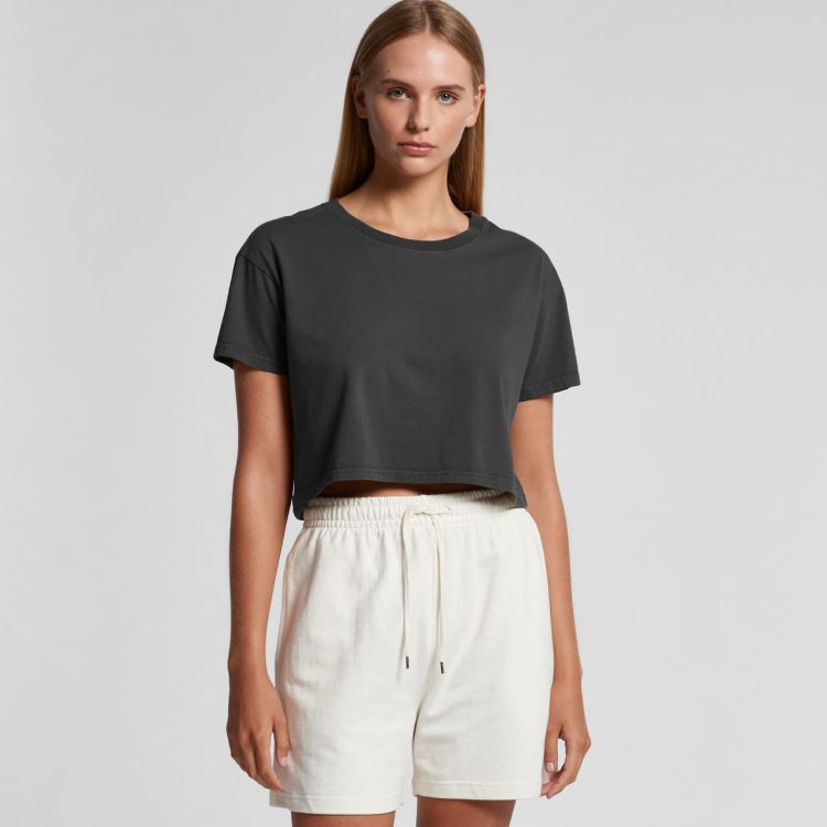 Picture of Wo's Faded Crop Tee